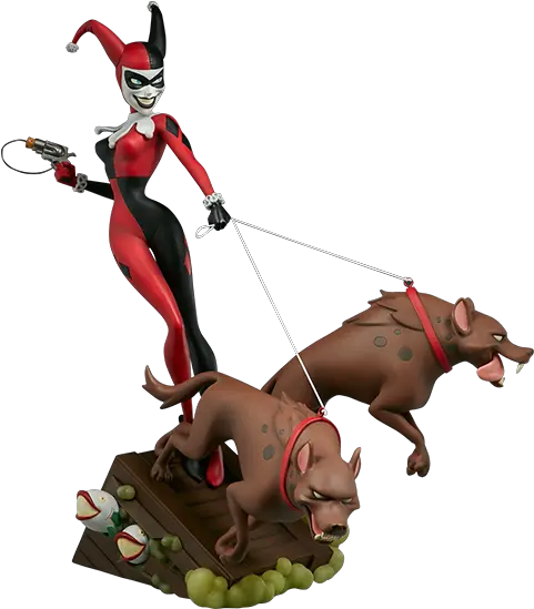 Sideshow Harley Quinn Statue Animated Series Collection Harley Quinn Statues Png Dc Icon Harley Statue