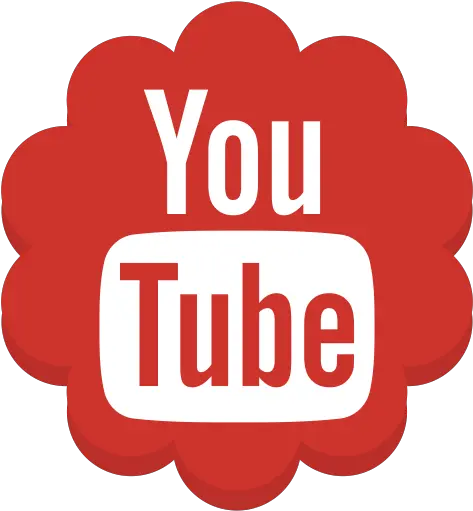 Social Round Flower Media Youtube Icon Logo Youtube Flower Icon Png Social Media Icon Graphics