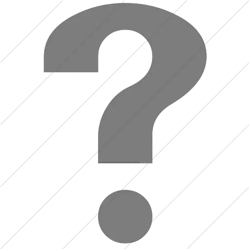 Simple Dark Gray Classica Question Mark Question Mark Dark Grey Png Question Mark Folder Image Icon