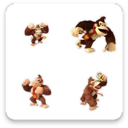 Download Donkey Kong Wastickerapp Apk Free Fictional Character Png King Kong Icon