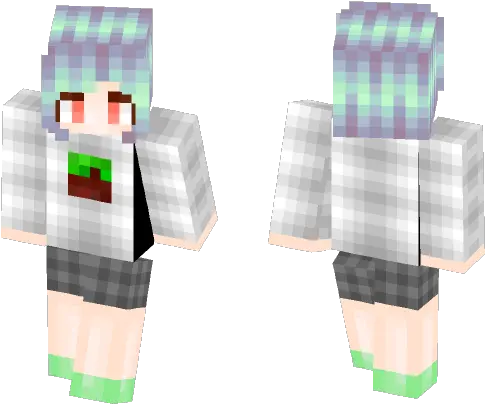 Download Grass Block Minecraft Skin For Plaid Png Minecraft Grass Block Png