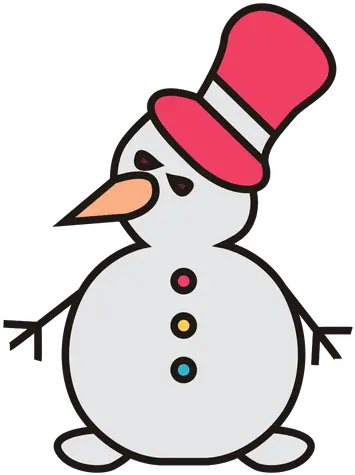 Snowman Cartoon Icon 35 Dot Png Snowman Icon