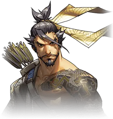 Fighting And Profile Of Hanzo Over Watch Cheats Hanzo Shimada Concept Art Png Overwatch Season 3 Icon