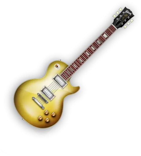 Goldtop Les Paul Guitar Icon Png Clipart Image Iconbugcom Ltd Ec 1000 White Guitar Clipart Png