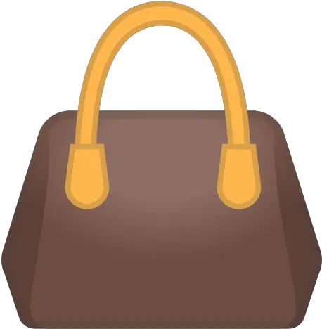Handbag Emoji Meaning With Pictures Emoji Bolsa Png Money Bag Emoji Png