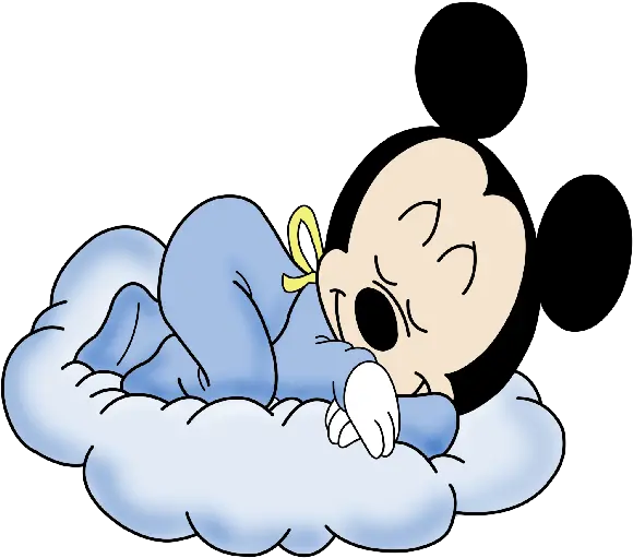 Baby Mickey Mouse Sleeping Png Baby Mickey Mouse Sleeping Sleeping Png