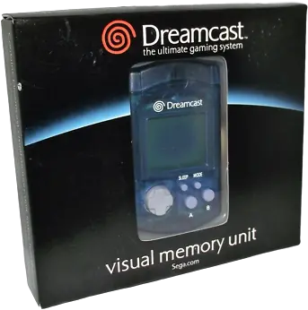 Boxed Genuine Blue Sega Dreamcast Vmu Dreamcast Png Dreamcast Png