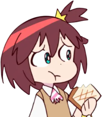 A 4chan Transparent Anime Girl Toast Png Hai To Gensou No Grimgar Folder Icon