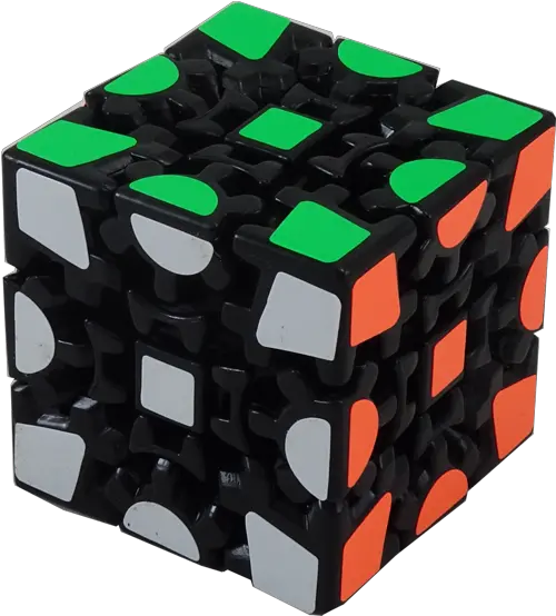 Gear Cube Smooth Turning Twisty Puzzle Gear Cube Png Gears Transparent Background