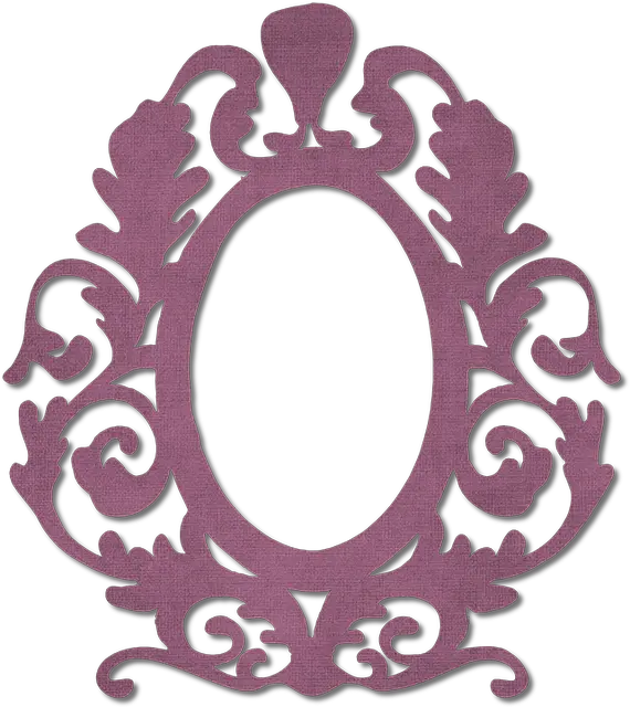 Fleur De Lis Border Png Frame Burgundy Ornate Arts And Vintage Borde Ovalado Oval Border Png