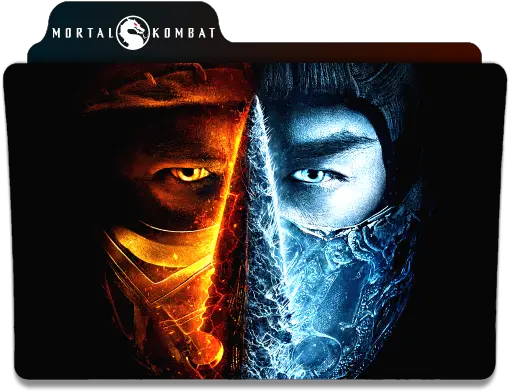 Mortal Kombat Movie Folder Icon Designbust Mortal Kombat 2021 Folder Icon Png Dark Knight Icon