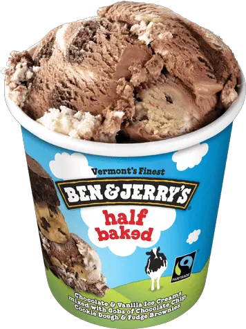 Fun Facts About Ben Jerrys Half Baked Ice Cream Ben And Png Ben And Jerry's Logo