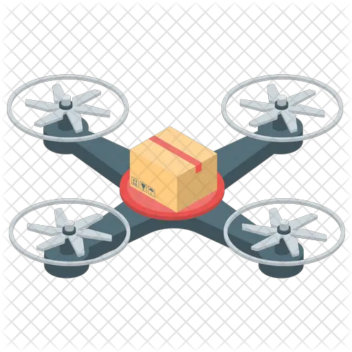 Drone Delivery Services Icon Isometric Drone Png Drone Icon Png