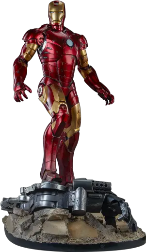 Iron Man Sideshow Collectibles Iron Man Mark 3 Sideshow Maquette Png Iron Man Transparent Background
