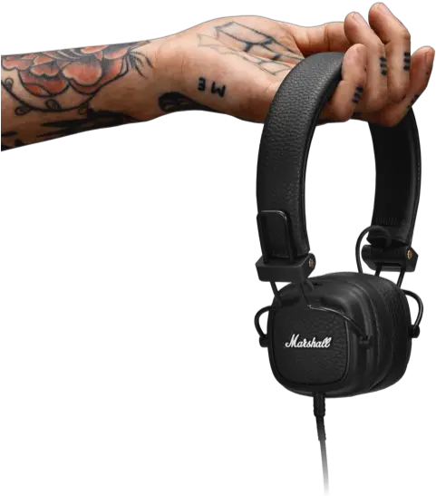 Buy Marshall Major Iii Ear Headphones Marshall Marshall Major Iii Headphone Png Headphones Silhouette Png