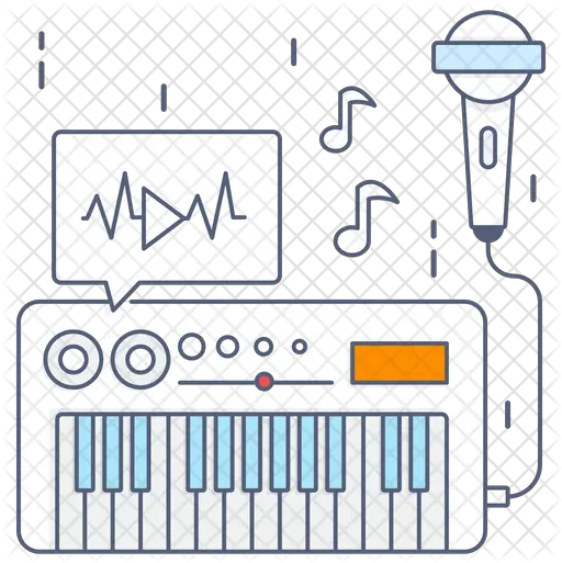 Electric Keyboard Icon Musical Keyboard Png Music Keyboard Png