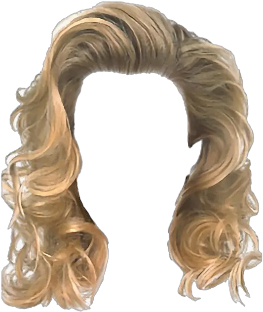 Women Blonde Hair Transparent Png Mart Transparent Png Blonde Hair Png Wig Transparent Background
