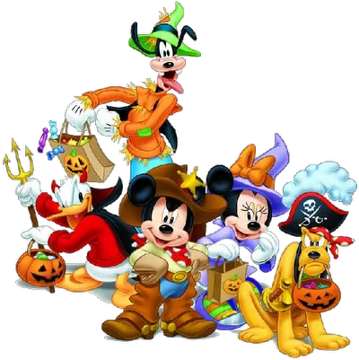 Disney Art Halloween Clipart Cartoons Halloween Mickey Mouse And Friends Png Halloween Clipart Transparent