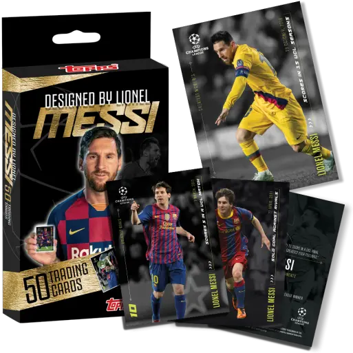 Lionel Messi Designed Set Topps Designed By Messi Png Messi Transparent