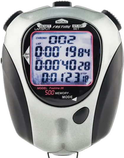 Fastime 26 Racing Stopwatch Split Png Stopwatch Transparent