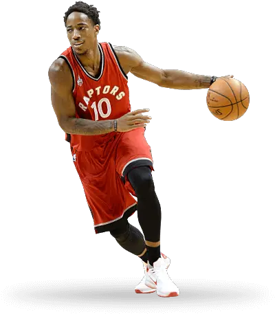 Download Toronto Basketball Player Sport Team Nba Moves Hq Demar Derozan Png Basketball Player Png