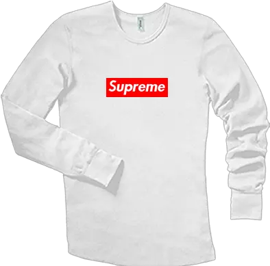 Transparent Tshirt Supreme Picture Supreme Shirt Long Sleeve Png Supreme Shirt Png