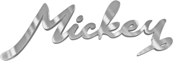 Logo Dj Mickey Clip Art Library Mickey Name Logo Png Behance Logo Png