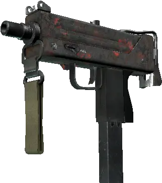 Stattrak Mac 10 Aloha Battlescarred Counterstrike Csgo Mac 10 Candy Apple Png Counter Strike Png