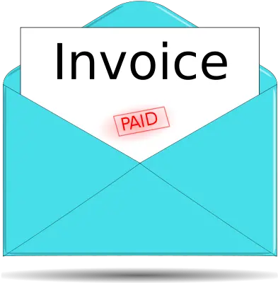 Invoice Mail Drawing Free Image Download Invoice Clipart Png Blue Envelope Icon