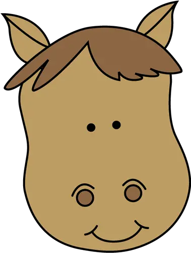 Library Of Horse Face Vector Free Png Files Cute Horse Head Clipart Art Clipart Png