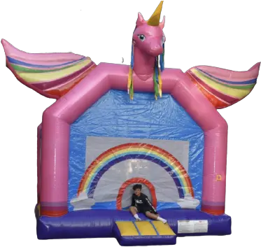 Milwaukee Bounce House Rental Inflatable Rental Milwaukee Unicorn Horse Bouncy Castle Png Bounce House Icon