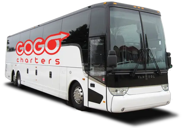 56 Passenger Van Hool Charter Bus Gogo Charters Tour Bus Service Png Bus Transparent