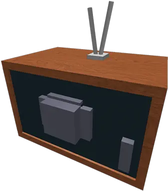 Old School Tv Unit End Table Png Old School Tv Png