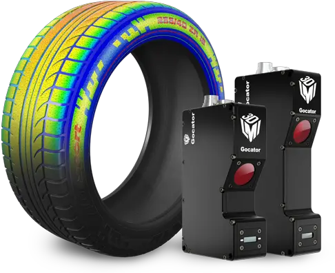 3d Smart Sensors For Robust Tire Inspection Lmi3d Tire Tread Depth Sensor Png Tire Tread Png