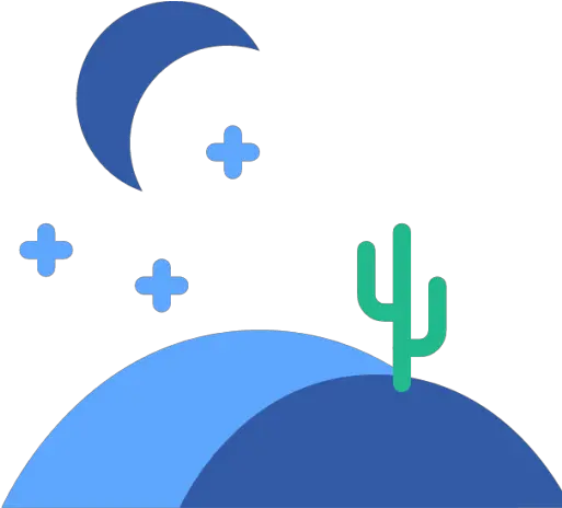 Cactus Desert Night Icon Download For Free U2013 Iconduck Gameboy Pocket Bivert Backlight Png Night Icon