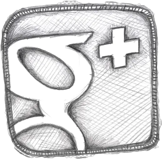 Google Plus Icon Sketch Clipped Rev Emblem Png Google Plus Icon Png