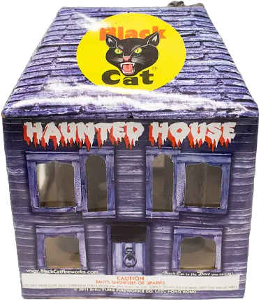 Bc Haunted House Black Cat Png Haunted House Png