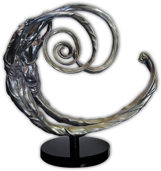 Ml Snowden Art Legacy Of Rodin Solid Png Golden Spiral Png