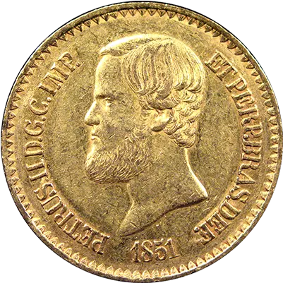 Brazil 20000 Reis Gold Coins American Exchange Brazilian Gold Coins Png Gold Coins Png