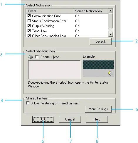 Monitoring Your Printer By Using Epson Status Monitor 3 Vertical Png Double Click Icon