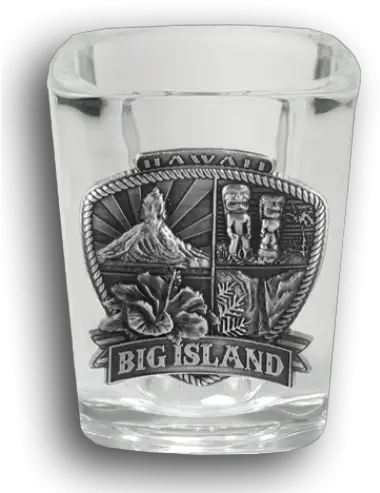 Big Island Medallion Shot Glass Serveware Png Shot Glass Png