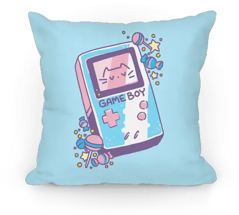 Game Boy Trans Pride Pillows Lookhuman Aesthetic Cute Non Binary Outfits Png Game Boy Png