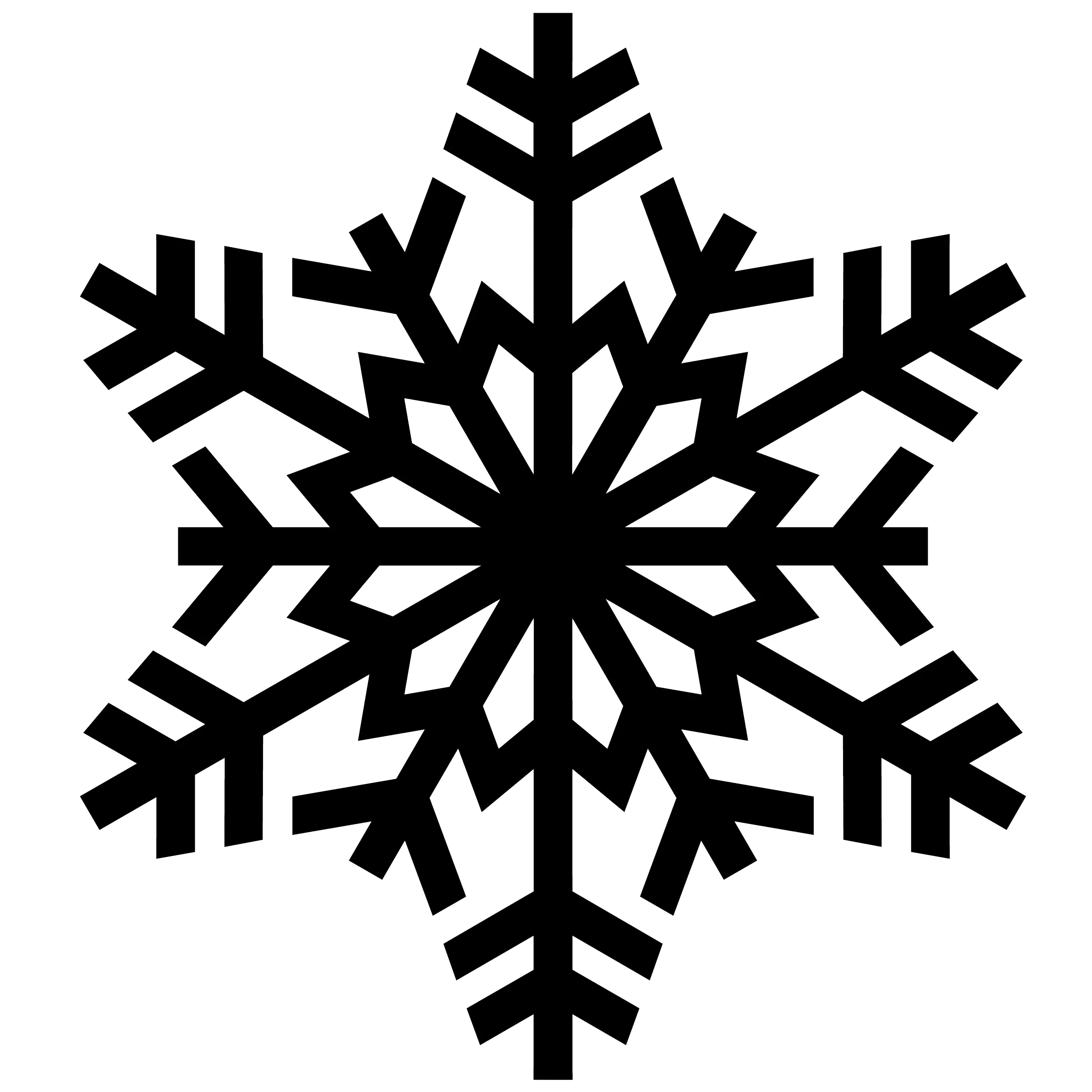 White Snowflake Icon Png