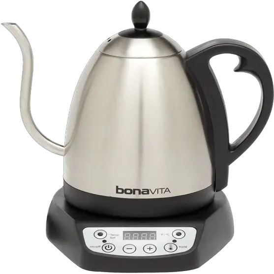 Bonavita 1l Gooseneck Variable Temp Electric Kettle Bonavita Kettle Png Kettle Png