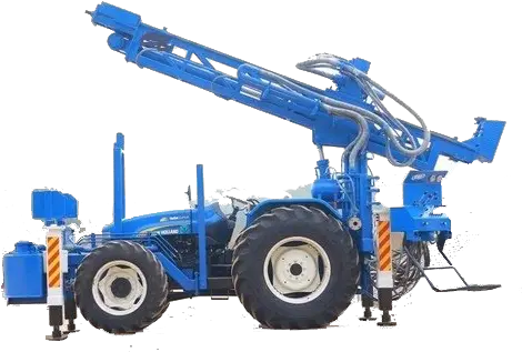 Tractor Mounted Auger Rotary And Core Drilling Rig Tractor Mounted Drilling Rig Png Oil Rig Png