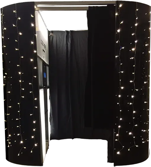 Black Fairy Light Booth Booth Black Png Fairy Light Png
