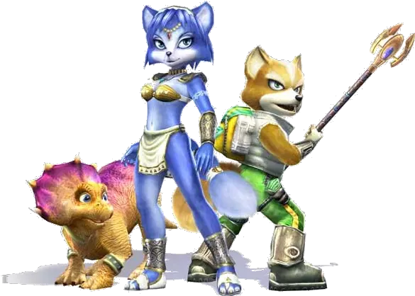 Star Fox Adventures Logo Transparent Star Fox Adventure Characters Png Fox Mccloud Png