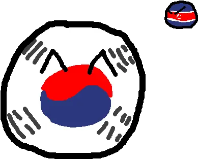 South Korea And Cameo North South Korea Ball Png Baltimore And Ohio Railroad South Korea Png