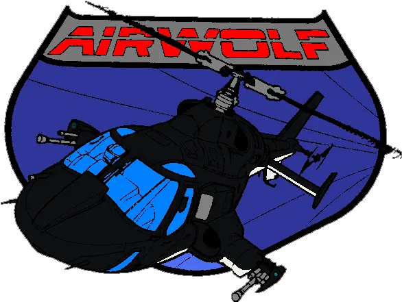 Airwolf Logo Blue Thunder Ride 2 Classic Tv Airwolf Tv Logo Png Sci Fi Channel Logo