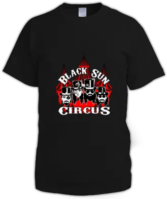 Black Sun Circus Logo Active Shirt Png Circus Logo